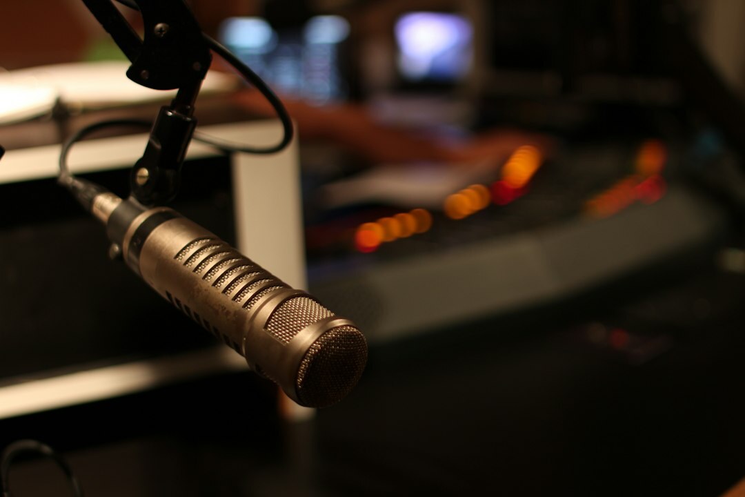 podcast recording studio