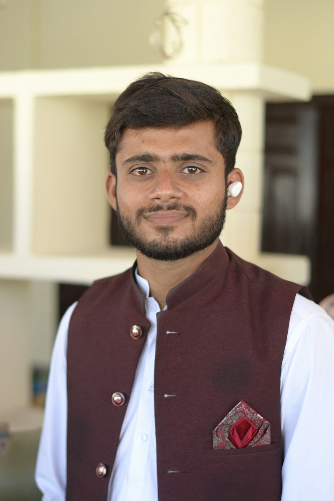 Portrait of a male guest coordinator