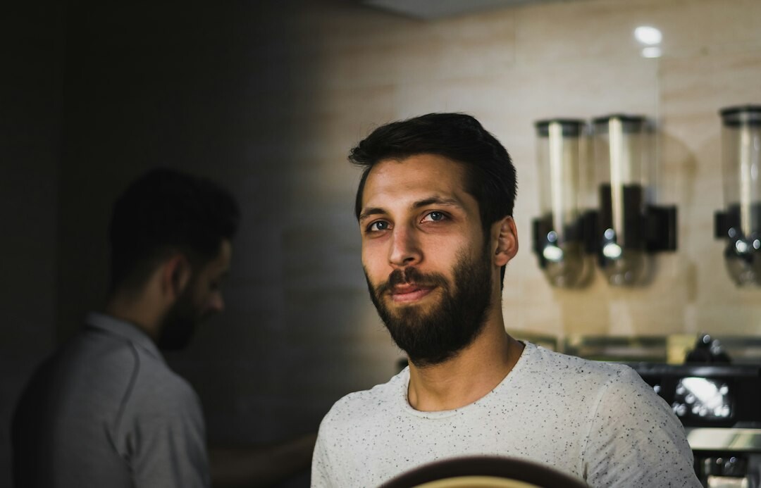 Portrait of a satisfied male client and entrepreneur