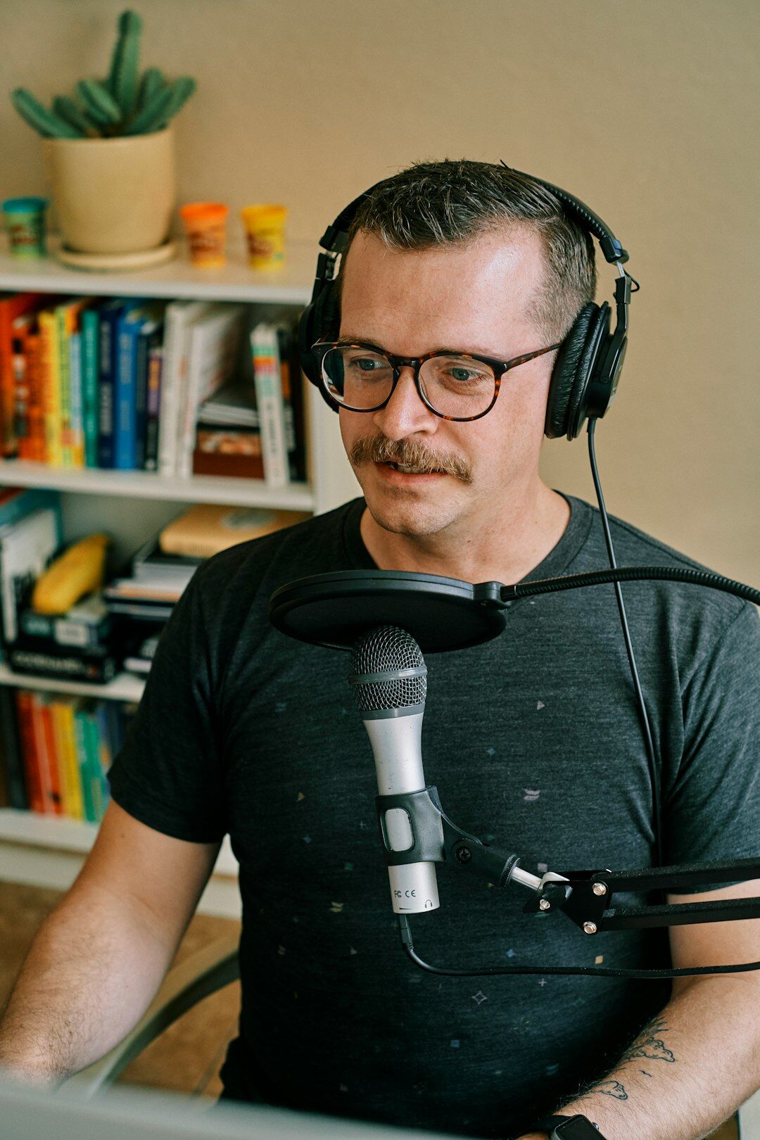 podcast host and guest