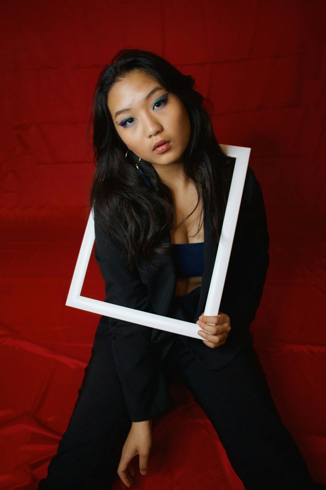 Portrait of a woman head of production at a media studio